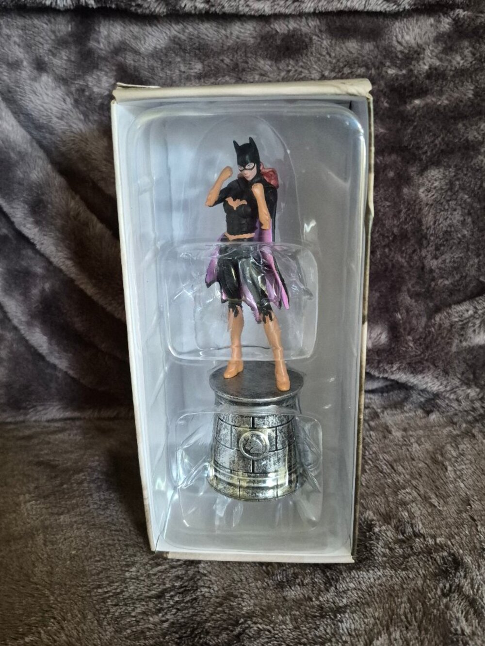 Eaglemoss DC Comics Bat Girl Chess Piece Figure Batgirl #7 with Box NO MAGAZINE